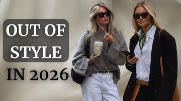 2025 Fashion Trends That Are Officially Over! | OUT OF STYLE 2026