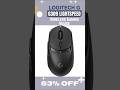63% OFF! Logitech G G309 LIGHTSPEED Wireless Gaming Mouse | 6 Programmable Buttons, PC, Mac – Black