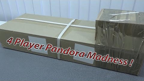 Iyo Gaming - 4 Player CRAZY Game Box Pandora