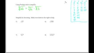 KCC - Math 121 Chapter 7 Section 3 Part 1