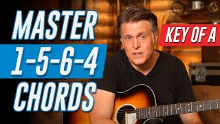 The Ultimate Guide to 1-5-6-4 Chords: From Beginner to Pro (KEY OF A)