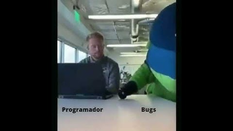 Hoje nenhum bug vai me parar. O bug... #desenvolvedor #frontend #programação #backend #codigo #dev
