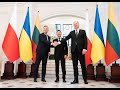 Зустріч Президента України з Президентами Литви та Польщі