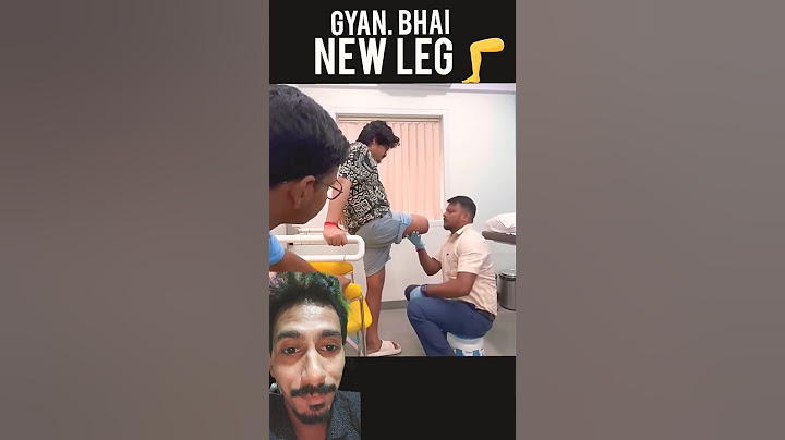 GOOD NEWS Gyan bhai new leg 🦵🦿 #freefire #gyangaming #viralvideo #shorts #ff