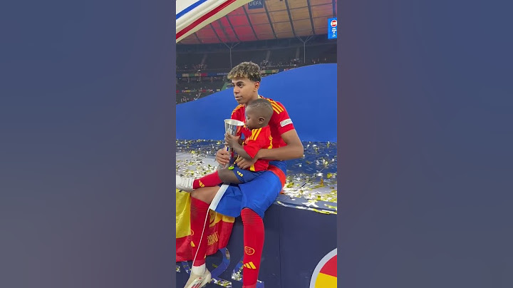 Lamine Yamal Celebrating with his Little Brother - Euro 2024 - Spain #lamineyamal #spain