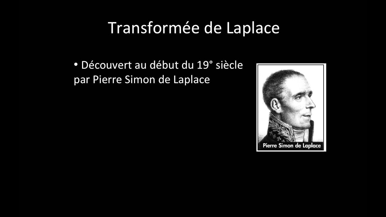 Introduction sur la transform e de laplace youtube