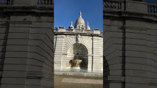 Les fontaines de La basilique du Sacré-Cœur de Montmartre