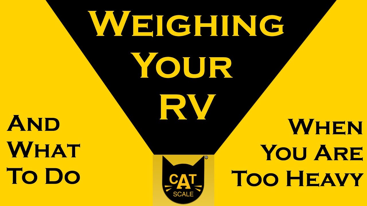 How to Weigh Your RV on a CAT Scale 