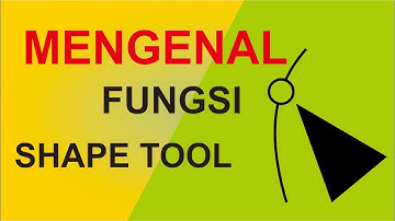 mengenal shape tool pada coreldraw