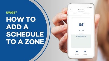 How to Add a Schedule to a Zone for the nJoy Wifi Floor Heating Thermostat