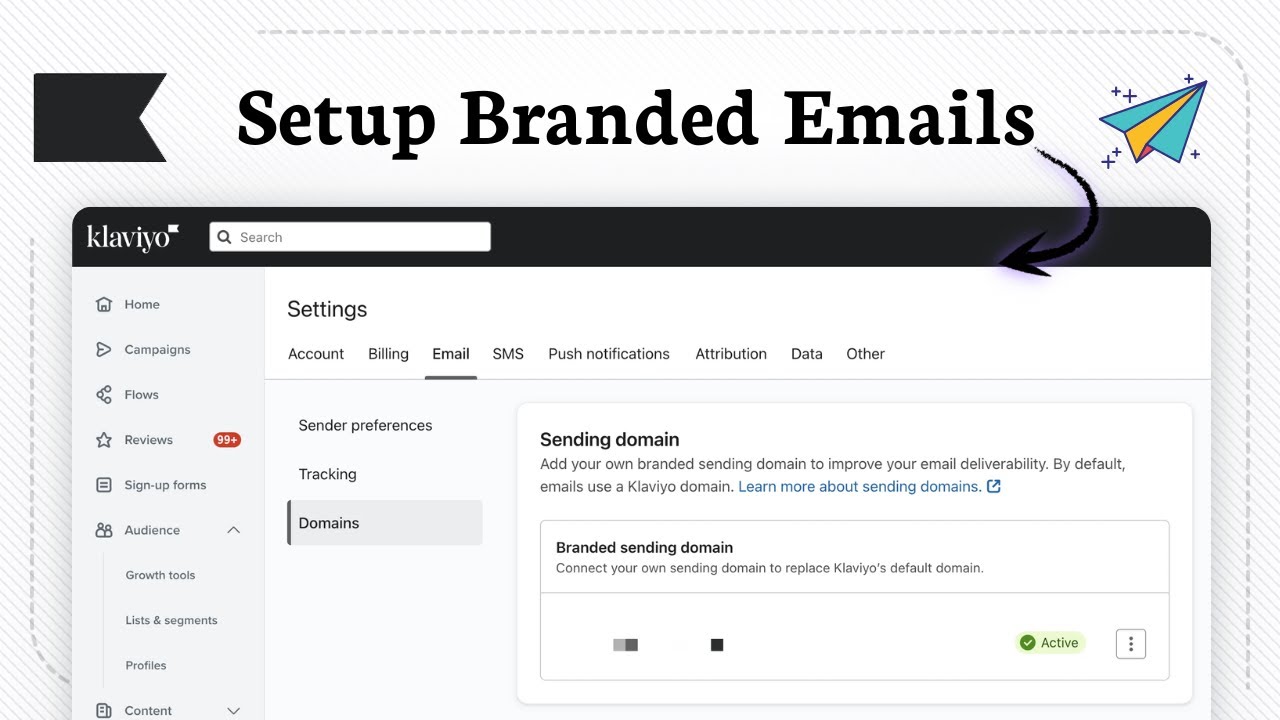 How to Set Up Branded Sending Domains in Klaviyo