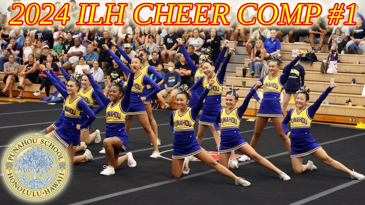 2024 ILH Cheer Comp 1 - Punahou JV [4K] - YouTube
