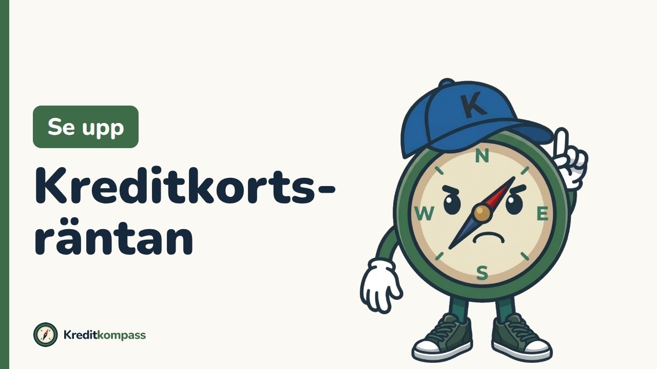 Kevin förklarar: Så fungerar kreditkortsräntan: räntefria dagar och minimibeloppet