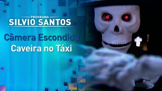 Caveira no Táxi - Skeleton in the Taxi Prank | Câmeras Escondidas (07/08/22)