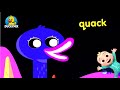 5 Little Ducks 120 Seconds Remix | Several Sound Variations Sing Along | Duckymixkidstv