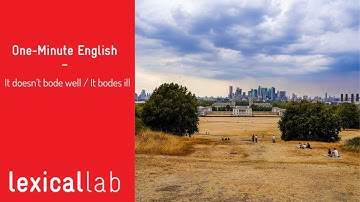 ONE-MINUTE ENGLISH: It doesn