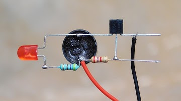 BC547 Transistor Electronics Project | Trip Alarm