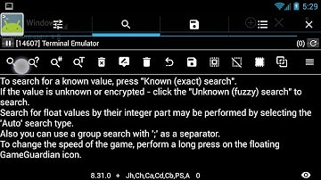 How to change the order of buttons on the toolbar - GameGuardian