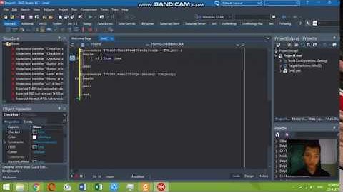 Even and Driven - Coding Pemula dengan RAD Studio Embarcadero Delphi 10.3 Rio Architect