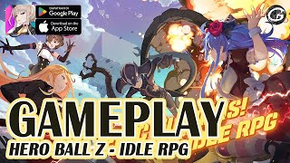 HERO BALL Z - IDLE RPG GAMEPLAY - MOBILE GAME (ANDROID/IOS) screenshot 1