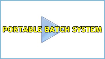Ubuntu: Portable Batch System