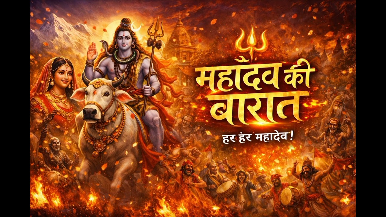 महादेव की बारात 🔱 | Har Har Mahadev Song 2026 | Shiv Vivah Special Bhakti Song | Bam Bam Bhole