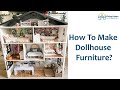 How to make dollhouse furniture  simple  easy tutorial 2024  fixing expert
