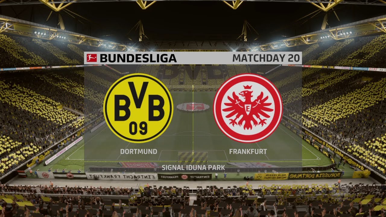 Dortmund VS Frankfurt | Bundesliga | Goal & Highlights | Matchday 22 | EXPECTATION (FIFA 20)
