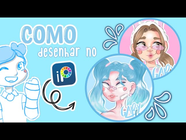 ☁️♡Como colorir cabelo no ibis paint! 