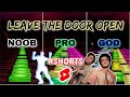 Bruno Mars - Leave the Door Open - Noob vs Pro vs God (Fortnite Music Blocks) #shorts