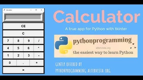 Calculator Jupyter NoteBook