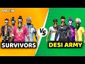 Survivors Vs Desi Army - Aghori Gaming