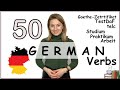 50 GERMAN VERBS! JOB, INTERNSHIP and STUDYING. TestDaF/ Goethe-Zertifikat. German for advanced.