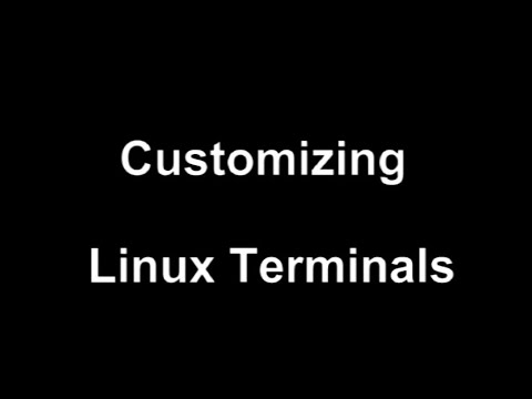 Customizing Commad Terminal Shell Window On Linux Mint