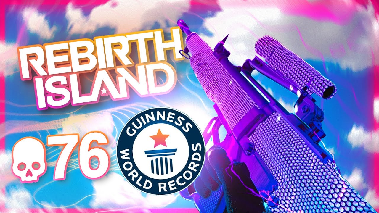 *76 KILLS* WORLD RECORD on REBIRTH ISLAND (Warzone Season 6) - YouTube