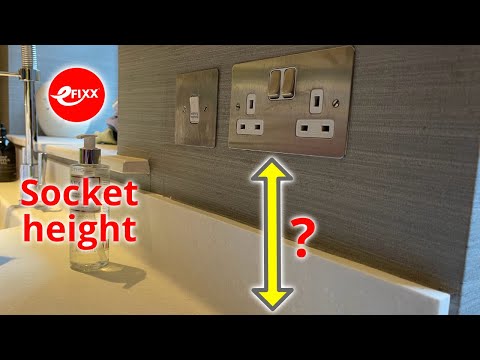 Video: The Location Of The Sockets In The Kitchen: Placement Height, How Many And Where Needed, Photos, Diagrams