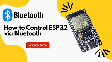 DIY Home Automation: Control LED with Android App and ESP32 over Bluetooth! ESP32 Tutorial