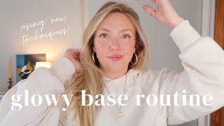 Flawless & Glowy Foundation Routine✨ using some new techniques!