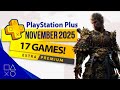 PlayStation Plus Extra November 2025 Games 🎮