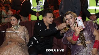 Rakhi Sawant HILARIOUS MOMENT with Prince Narula made wife Yuvika JEAL0US 😂😂 at Afsana Wedding