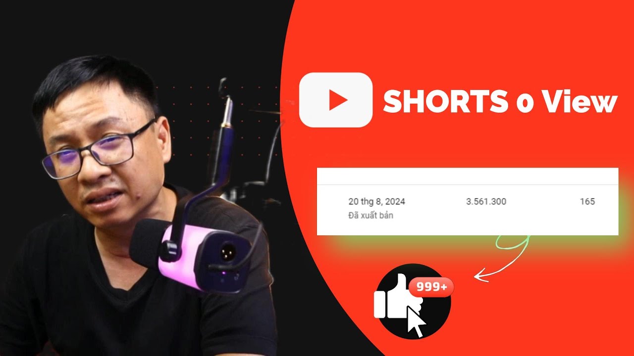 Outline Video Giải Thích Hiện Tượng 0 View YouTube Shorts Đang Diễn Ra Gần Đây