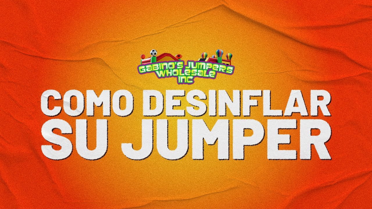 Como Desinflar Su Jumper
