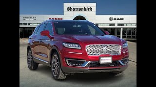 2019 Lincoln Nautilus Reserve Granbury, Fort Worth TX
