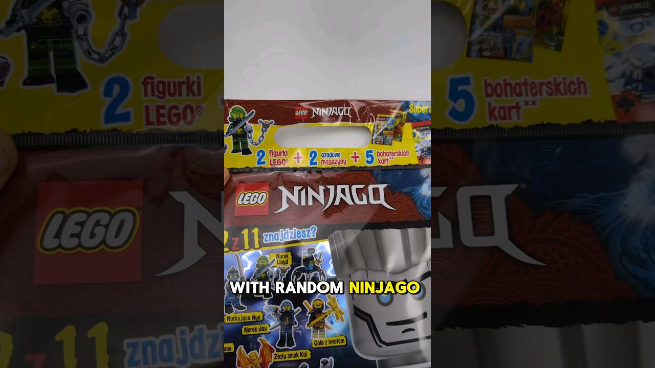 Мне каждый раз везёт 😭 Открываю случайные журналы NINJAGO 