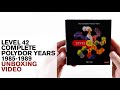 Level 42 / The Complete Polydor Years 1985-1989 10CD set unboxed
