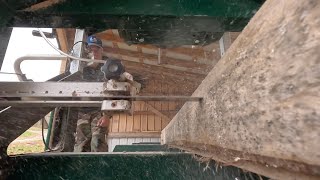 Milling stickers on the Woodland Mills HM-126 #woodlandmills #homesteading #bandsawmill #lstractor by B & B Farms Maple 740 views 7 months ago 4 minutes, 44 seconds