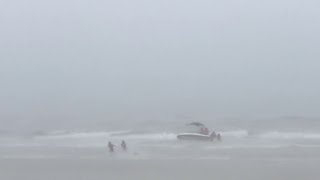 Volusia County family rescued after storm took them by surprise