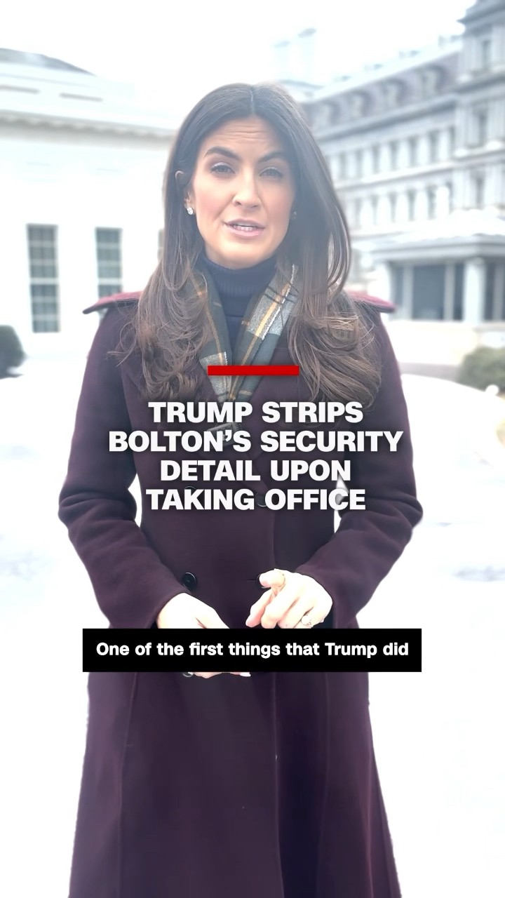Trump strips Bolton's security detail upon taking office