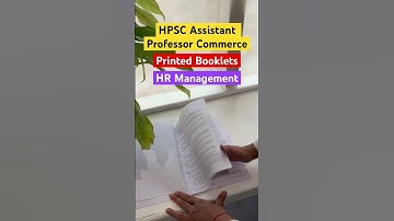 Concise booklets for HPSC Assistant Professor Commerce. Call now. #hpsc #hpscassistantprofessor
