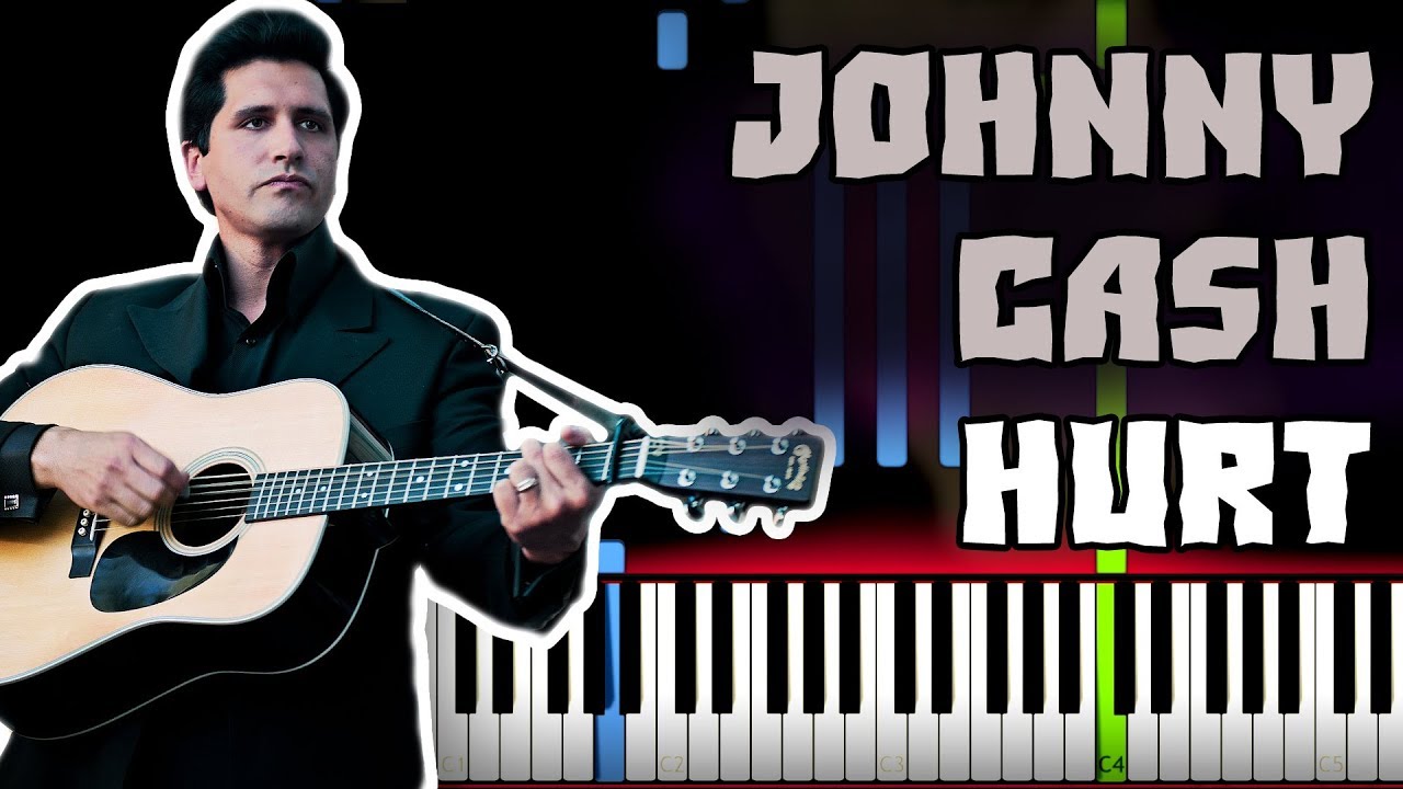 🎸 Johnny Cash Hurt Piano Tutorial (Sheet Music + midi) YouTube